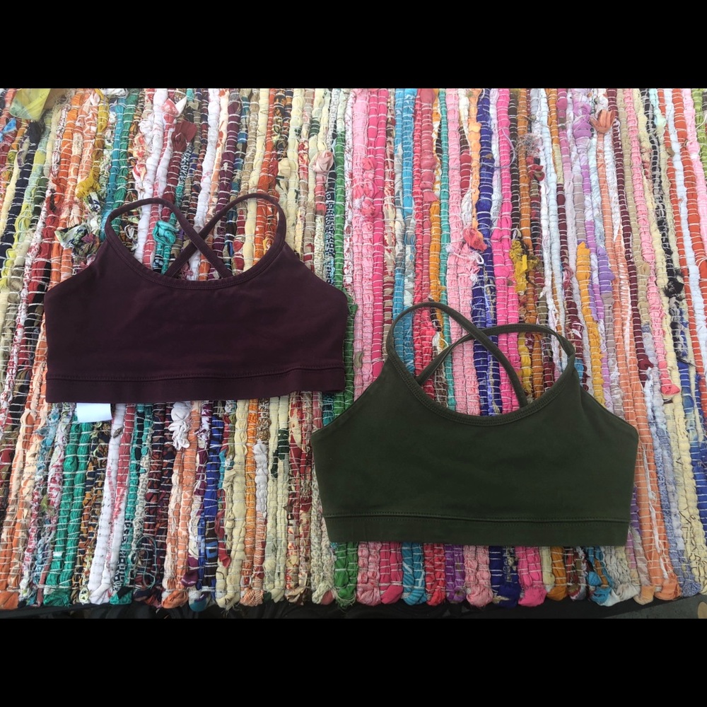 Girls training bra/dance top (set of 2)